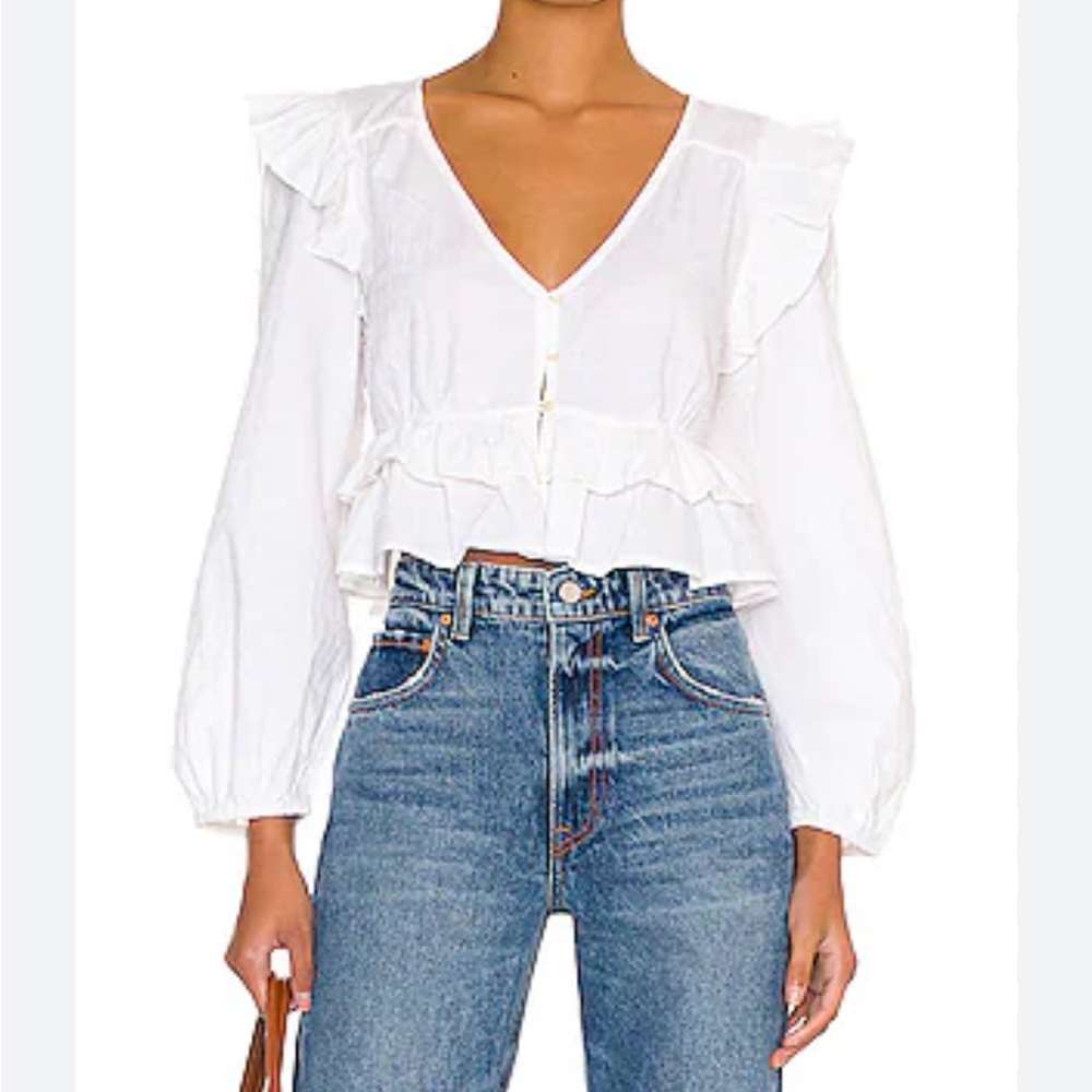 Cleobella Mandie Top - Ecru White - NWT - Medium